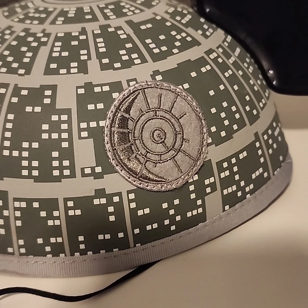 Disney Parks Star Wars Death Star Mickey Ears Hat Adult, NWT!